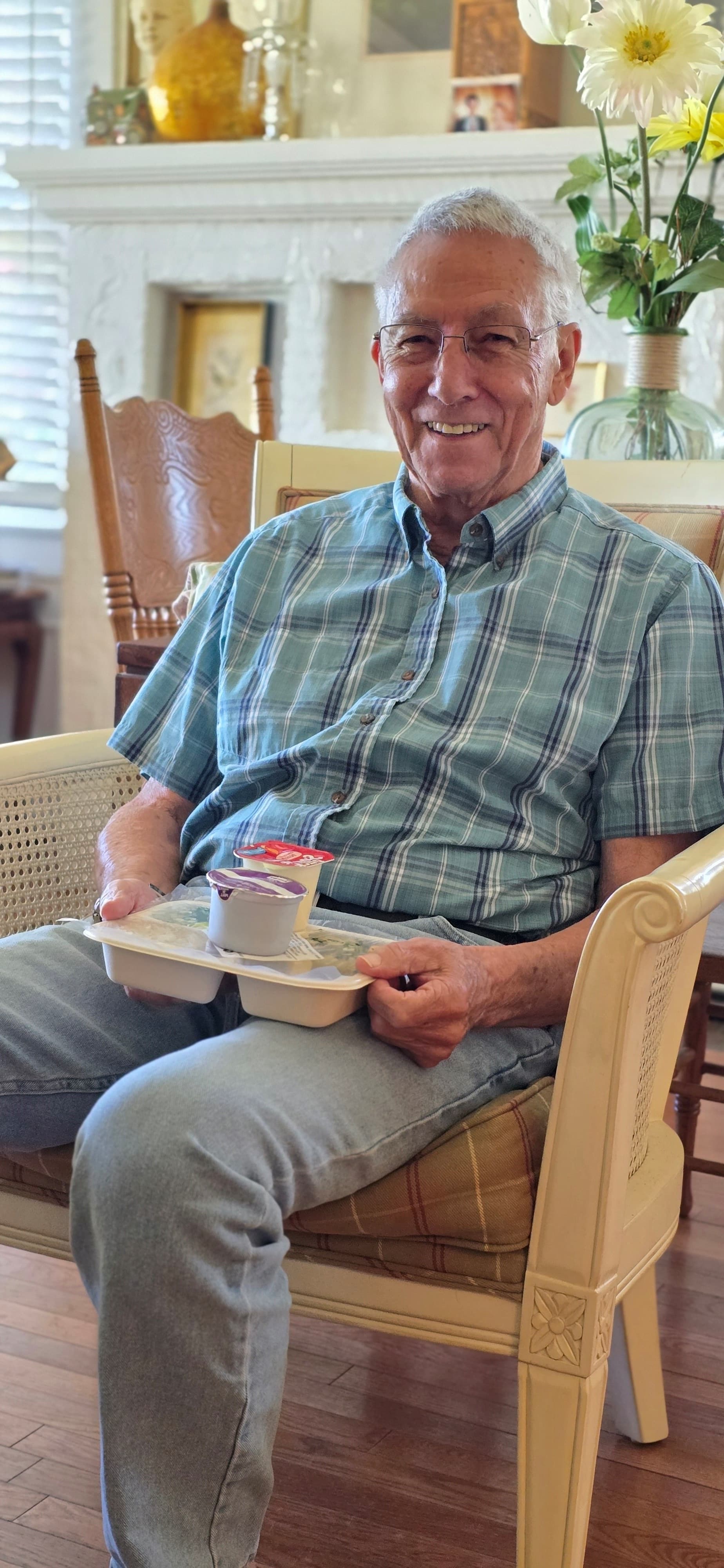 Steve Childs, senior friend served by PCMOW