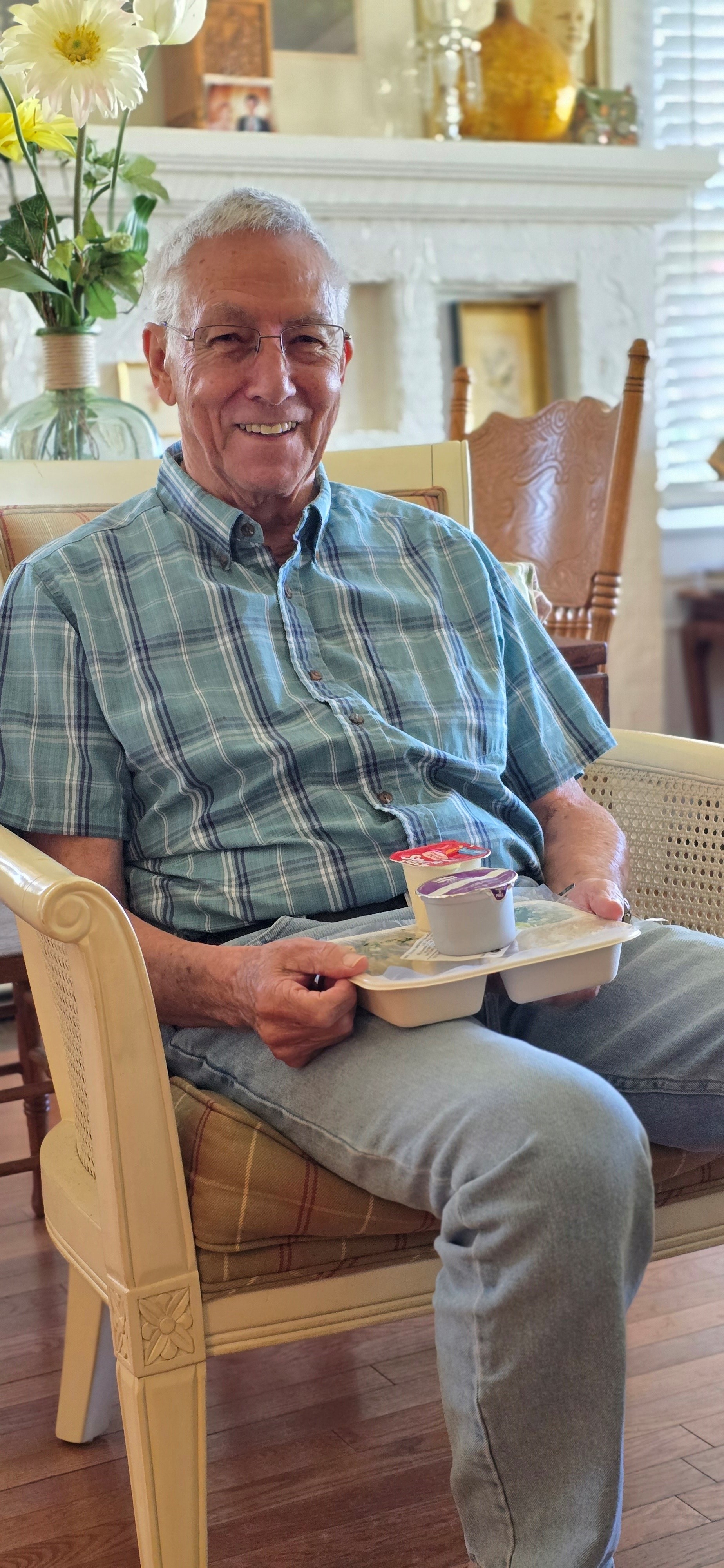 Steve Childs, senior friend served by PCMOW